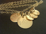 tree of life family necklace Gold filled personalized mom jewelry customized - Drake Designs Jewelry