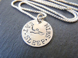 sterling silver Swimmer necklace gifts for swimmer jewelry - Drake Designs Jewelry