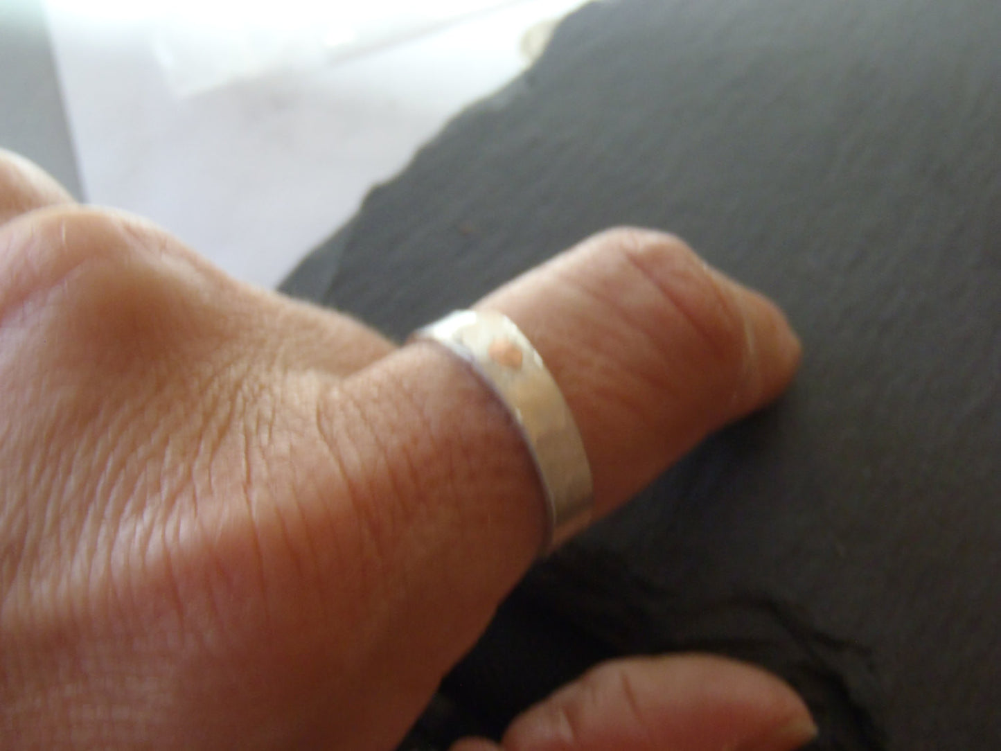 Sterling Silver Secret message ring Personalized With your message hidden - Drake Designs Jewelry