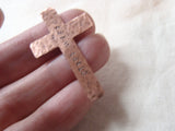 Pocket cross personalized with Bible Scripture Verse - Drake Designs Jewelry