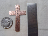 Pocket cross personalized with Bible Scripture Verse - Drake Designs Jewelry
