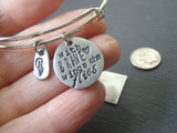 with brave wings she flies personalized graduation gift for her bangle inspirational bracelet - Drake Designs Jewelry