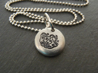 thespian Comedy tragedy necklace drama jewelry theater gift - Drake Designs Jewelry