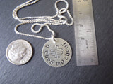 Sterling silver Celtic jewelry a ghrá mo chroí Irish necklace - Drake Designs Jewelry