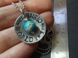 the world is your oyster graduation gift personalized necklace - Drake Designs Jewelry