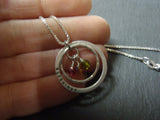 Sterling silver grandmother birthstone Necklace personalized mothers necklace with birthstones BLESSINGS - Drake Designs Jewelry