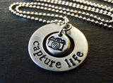 Photographer gifts Capture life necklace - Drake Designs Jewelry