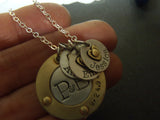 Sterling silver Family necklace with kids' names - gift for wife - Drake Designs Jewelry