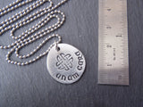 unique anam cara necklace Irish jewlry Celtic necklace best friend gift - Drake Designs Jewelry