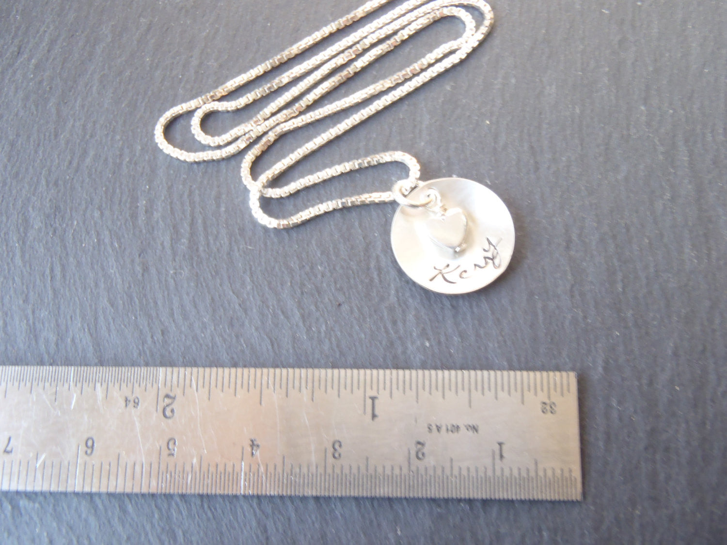 Sterling silver personalized name necklace gift for her - Drake Designs Jewelry